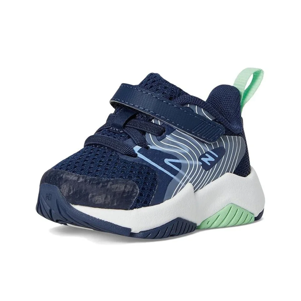 New Balance Rave Run v2 ITRAVAB2 Sneaker Toddler 5 W Navy Running Shoes ZOGG3517